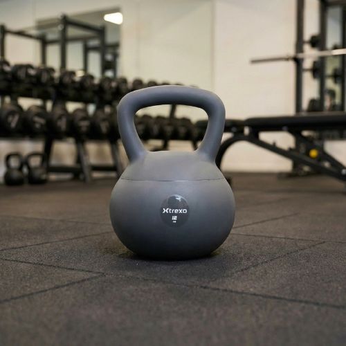 Kettlebell SOFT XTREXO 12 kg grau