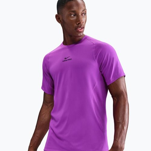Herren-Trainingsshirt Nike Pro Training Dri-Fit vivid purple/black