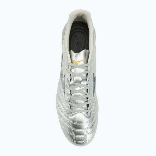 Herren-Fußballschuhe Mizuno Monarcida Neo III Pro Md galaxy silver/8605 c