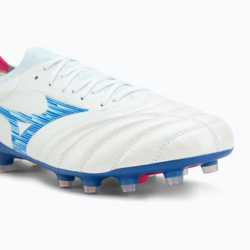 Herren Fußballschuhe Mizuno Morelia Neo IV β Japan Fg white/tanager turquoise/pink tetra