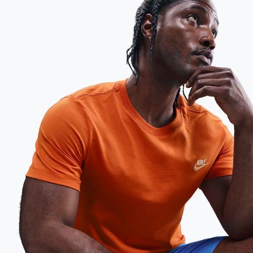 Herren T-Shirt Nike Sportswear Club campfire orange