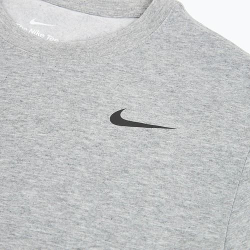 Herren-T-Shirt Nike Dri-Fit smokey carbon heather/black