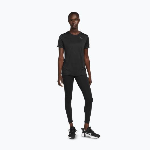 Damen-Trainingsshirt Nike Dri-Fit black/white