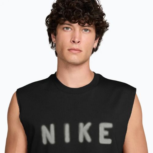 Herren T-Shirt Nike Athletic Club Dri-Fit black/black