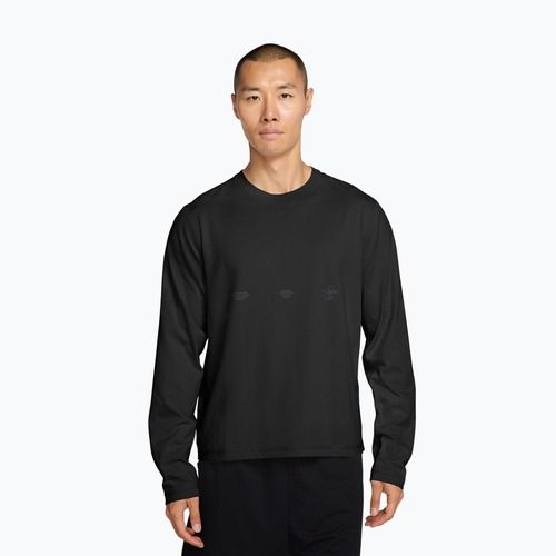 Herren-Longsleeve Nike Primary Athletic Club Dri-Fit black/dark smoke grey