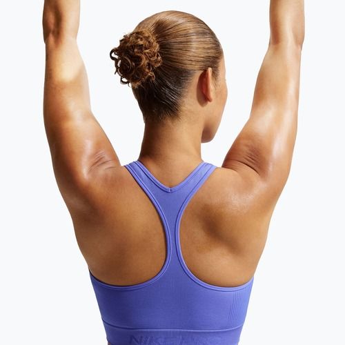 Damen-Top Nike Pro Seamless Dri-Fit Cropped sapphire