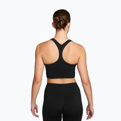 Damen T-Shirt Nike Pro Seamless Dri-Fit Cropped black