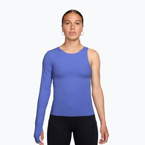 Damen-Trainingsshirt Nike Zenvy Dri-Fit One Sleeve Top sapphire/white/white