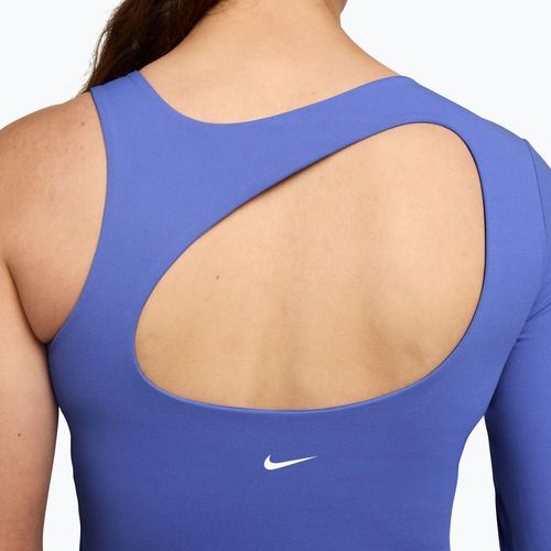 Damen-Trainingsshirt Nike Zenvy Dri-Fit One Sleeve Top sapphire/white/white