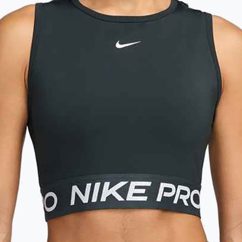 Damen-Trainingsshirt Nike Pro Dri-Fit seaweed/white