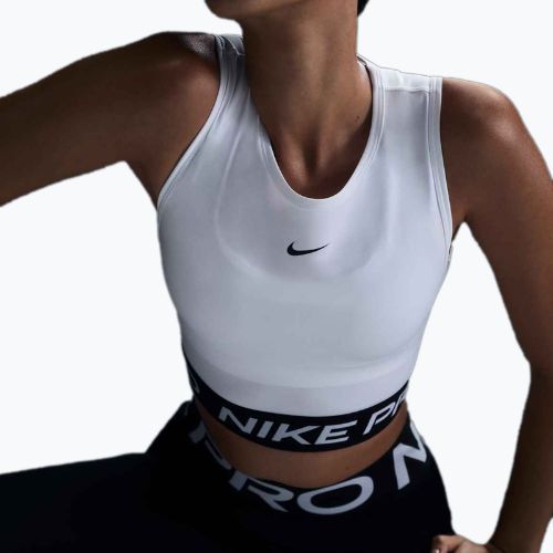 Damen-Trainingsshirt Nike Pro Dri-Fit white/black