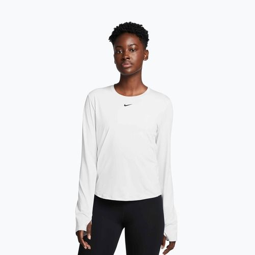 Trainings-Longsleeve Nike One Classic Dri-Fit white/black