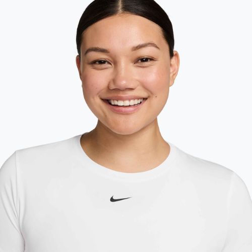 Damen-T-Shirt Nike One Classic Dri-Fit white/black