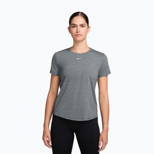 Damen-T-Shirt Nike One Classic Dri-Fit smoke grey/heather/white