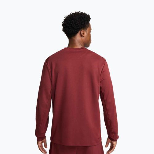 Herren-Longsleeve Nike Primary Dri-Fit Versatile dark team red/dark team red