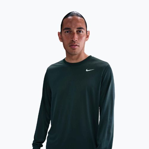 Herren Trainings-Longsleeve Nike Dri-FIT Legend seaweed/matte silver