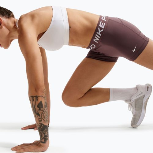 Damen-Shorts Nike Pro Mid-Rise Biker 3" tattoo/white