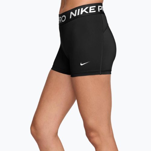 Damen-Shorts Nike Pro Mid-Rise Biker 3" black/white