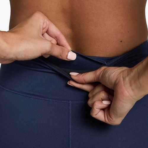 Damen-Biker-Shorts Nike One High-Waisted Biker 8" midnight navy/white