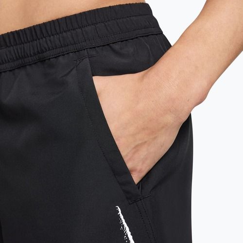 Herren-Trainingsshorts Nike Form Dri-Fit GFX 7" black/white