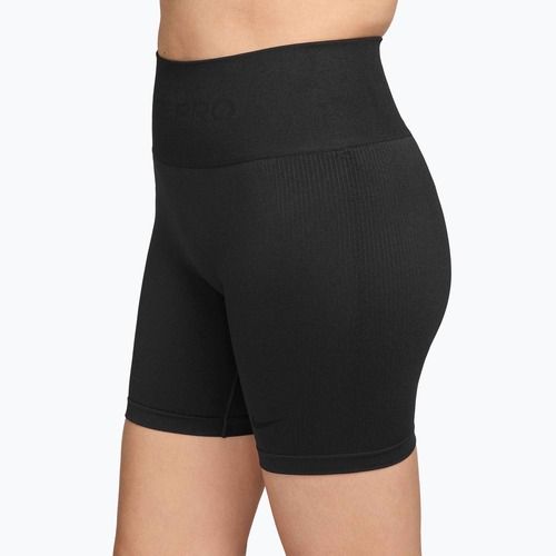 Damen-Biker-Shorts Nike Pro Seamless High-Waisted Biker 5" black