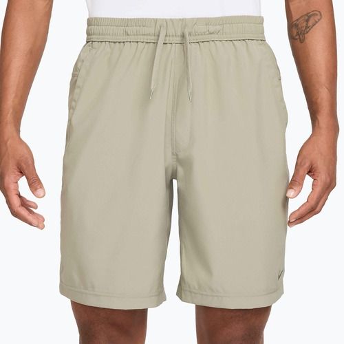 Herren-Laufshorts Nike Form Dri-Fit Unlined 9" light army/black
