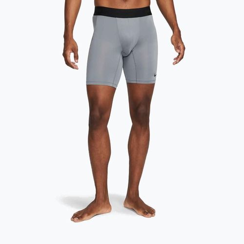 Herren Trainingsshorts Nike Pro Dri-Fit Fitness Long smoke grey/black