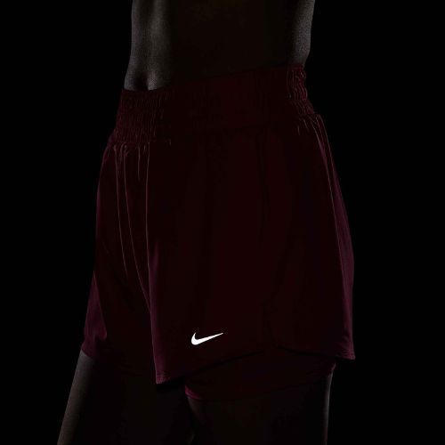 Damen-Shorts Nike One Dri-Fit High-Waisted 3" 2In1 Rush Pink