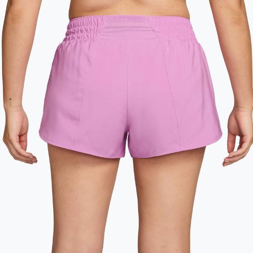 Damen-Shorts Nike One Dri-Fit 3" light magenta/white
