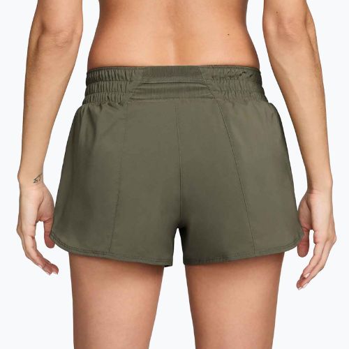 Damen-Shorts Nike One Dri-Fit 3" medium olive