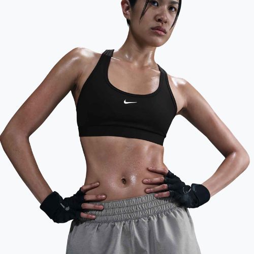 Damen-Shorts Nike One Dri-Fit 3" smoke grey/heather