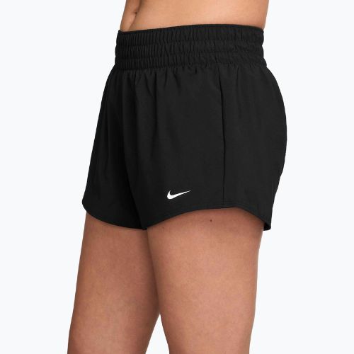 Damen-Shorts Nike One Dri-Fit 3" black/white