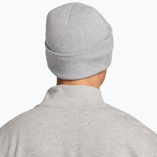 Beanie Nike Peak Swoosh Beanie dark grey heather/white