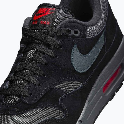Herren Sneaker Nike Air Max 1 black/university red/anthracite