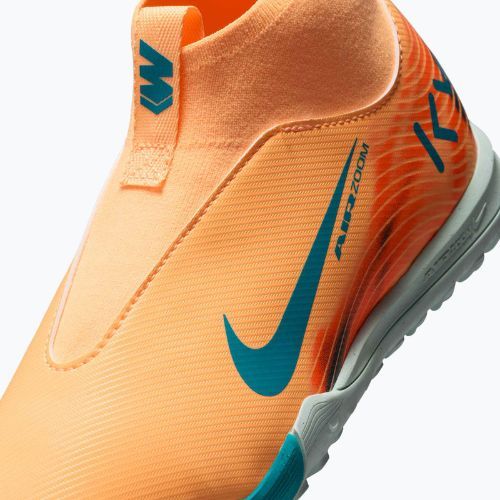 Kinder-Fußballschuhe Nike Mercurial Superfly 10 Academy Kylian Mbappé Jr TF melon tint/igloo