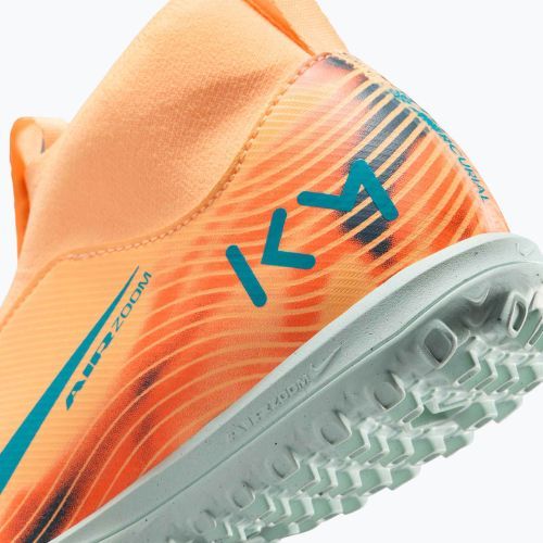 Kinder-Fußballschuhe Nike Mercurial Superfly 10 Academy Kylian Mbappé Jr TF melon tint/igloo