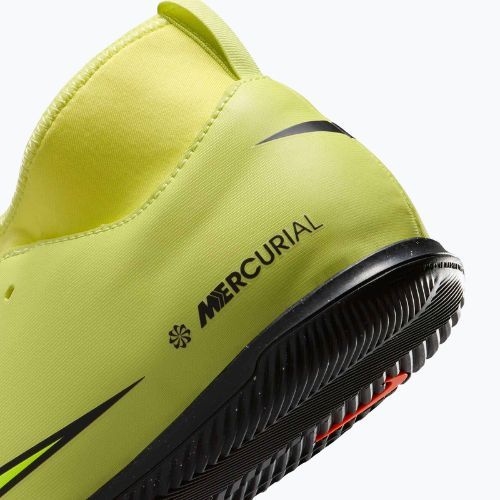 Kinder-Fußballschuhe Nike Mercurial Superfly 10 Club limelight/hyper crimson/volt
