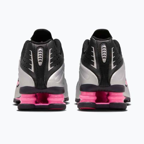 Schuhe Nike Shox R4 black/pinksicle/metallic silver