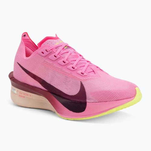 Damen-Laufschuhe Nike Vaporfly 4 pink spell/hyper pink/volt ice/burgundy