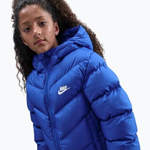 Gefütterte Kinderjacke Nike Sportswear All Day Play game royal/white
