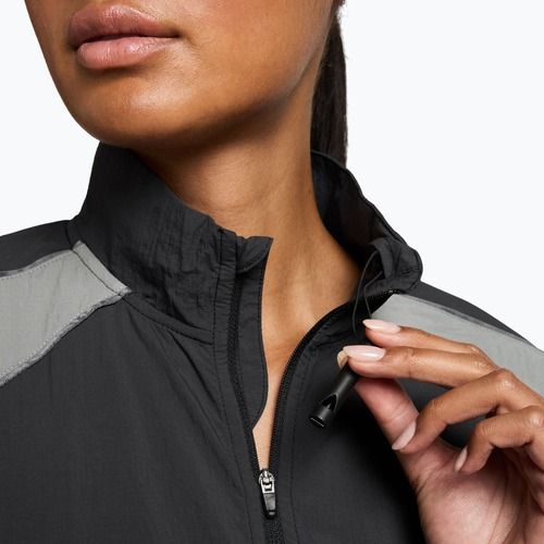 Damen-Laufjacke Nike Swift UV Repel black/iron grey