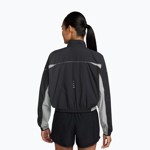 Damen-Laufjacke Nike Swift UV Repel black/iron grey