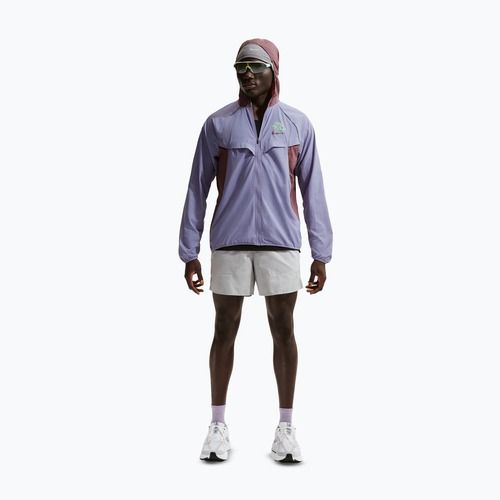 Herren-Laufjacke Nike Fly Nike Stride iron purple/tattoo