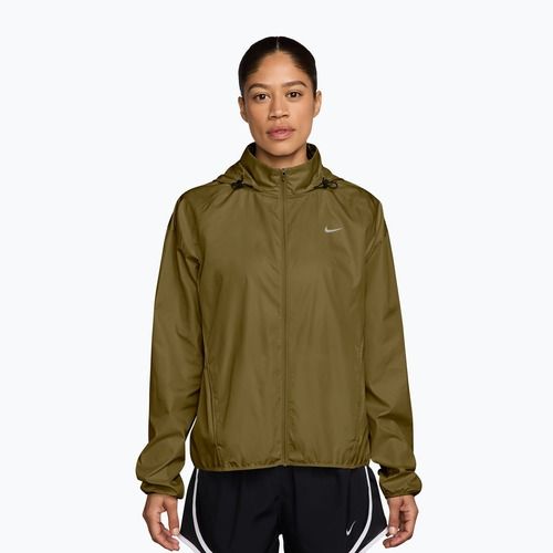 Damen-Laufjacke Nike Tempo Repel Olive Flak