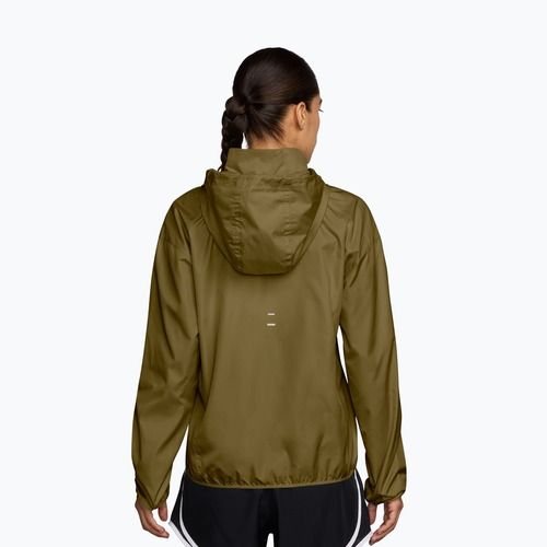 Damen-Laufjacke Nike Tempo Repel Olive Flak