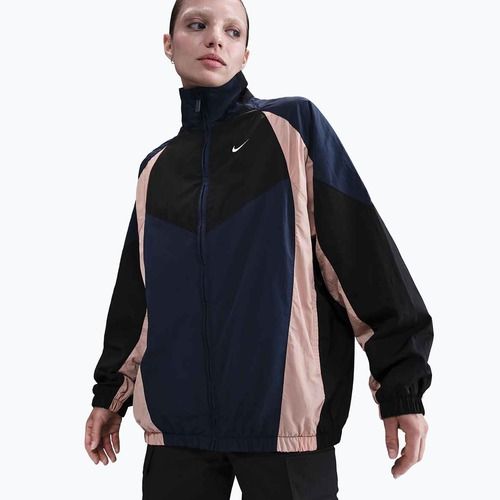 Damenjacke Nike Sportswear Oversized midnight navy/black/particle pink/sail