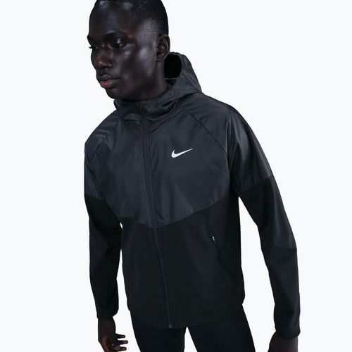 Herren-Laufjacke Nike Miler Repel Winterized black/anthracite