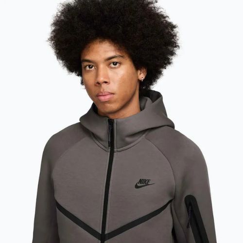 Herrenjacke Nike Tech Windrunner Full Zip Cave Stone/Black