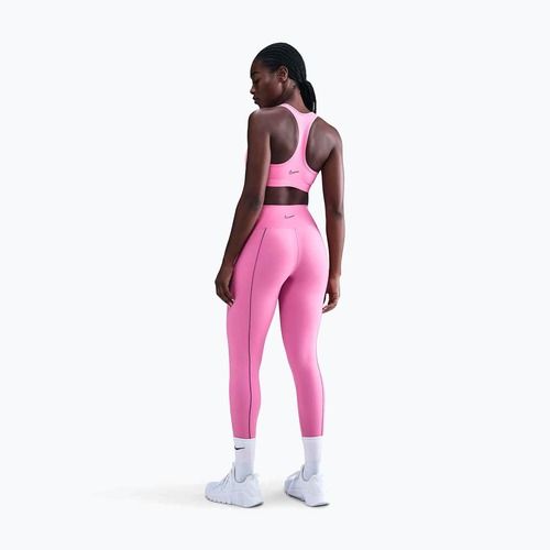 Damen-Leggings Nike One High-Waisted playful pink