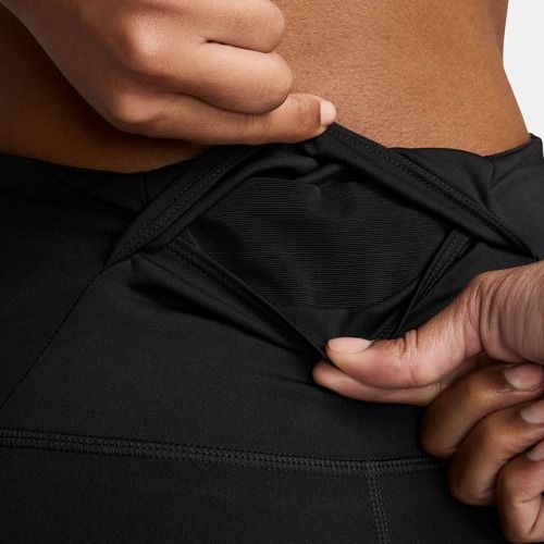 Damen-Laufleggings Nike Tempo High-Waisted 7/8 black